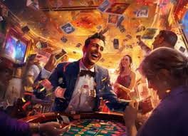 Pemain menikmati taruhan live casino menggunakan perangkat seluler dengan tampilan user-friendly